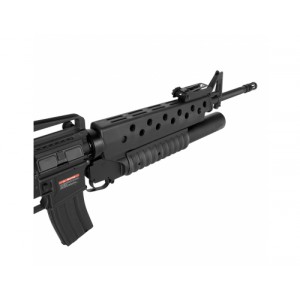 Страйкбольный автомат M16A3 W/M203 EC-702-UP Black [East Crane]